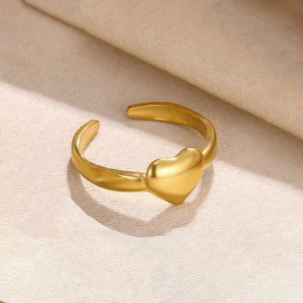 Dome Heart Ring – Fine Taraa personalised gifting