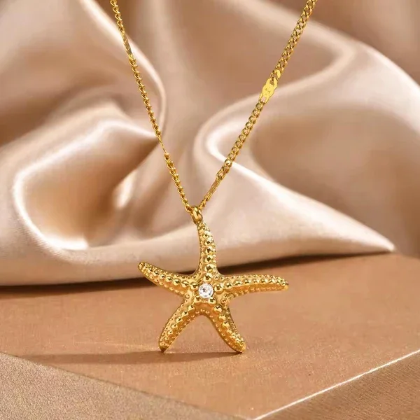starfish Necklace – alternate view