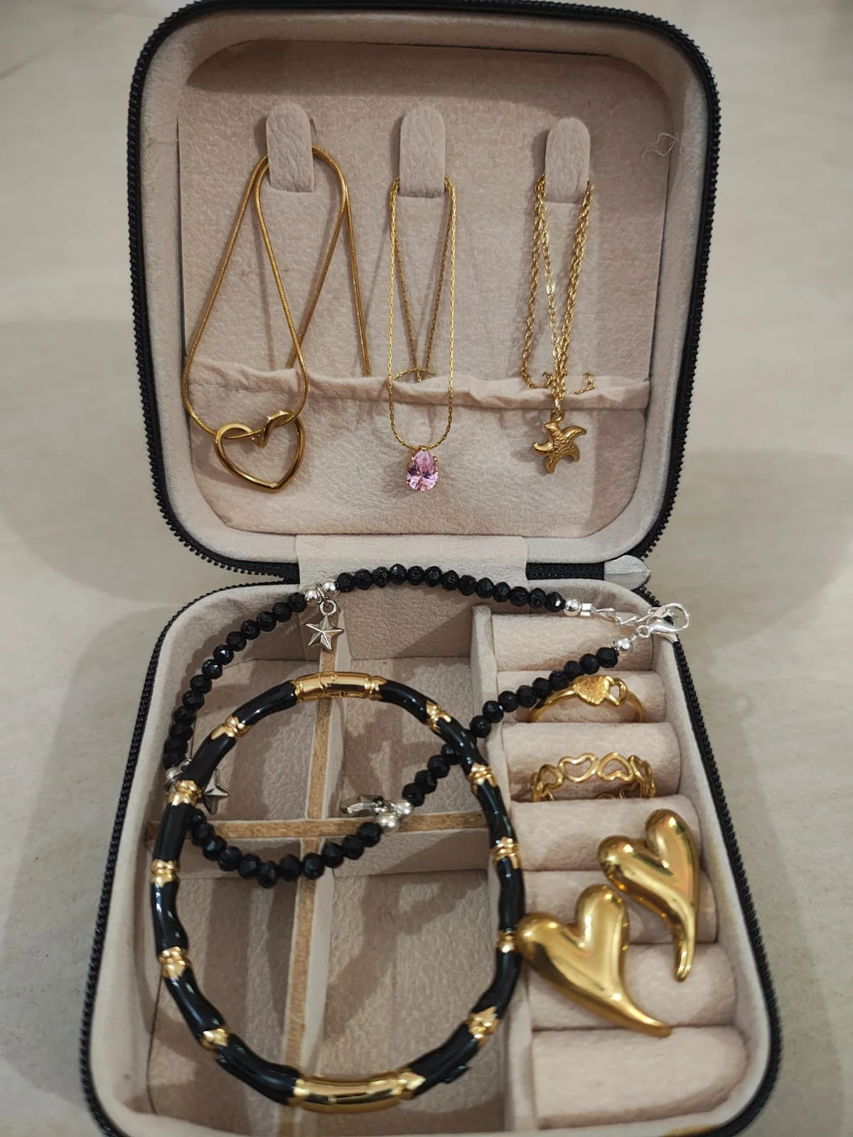 Jewellery Treasure Box – gold-plated
