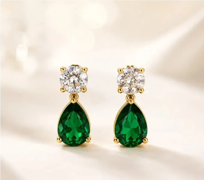 Italian Earrings Combo (12 Pair) – gold-plated